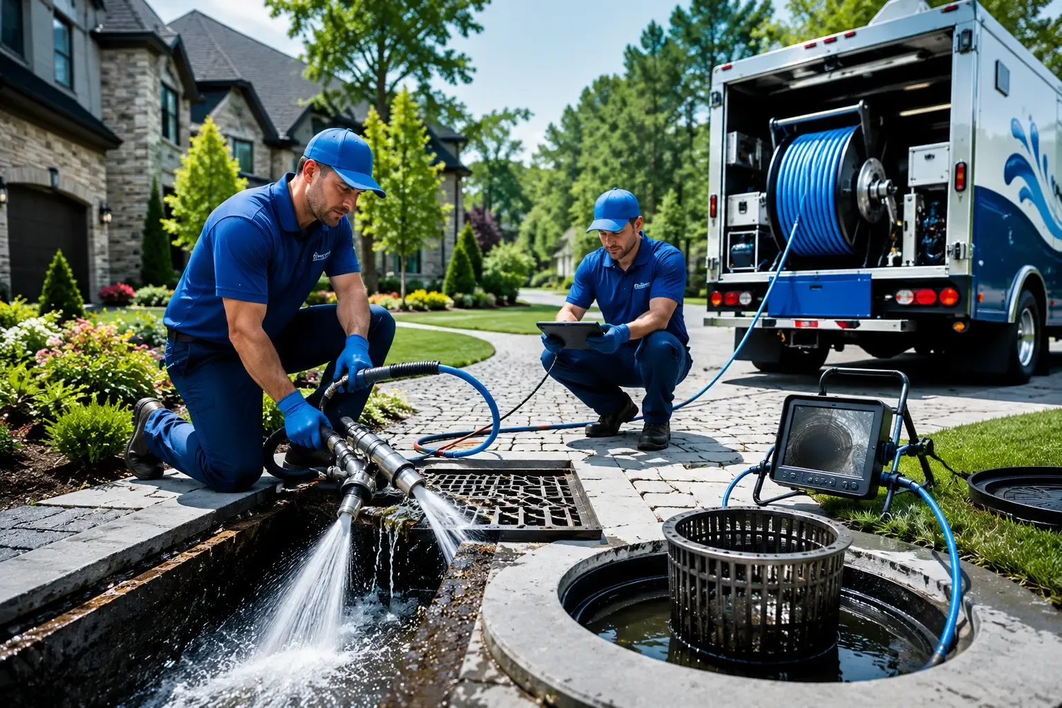 Local outdoor drain cleaning professionals in New Knoxville, OH