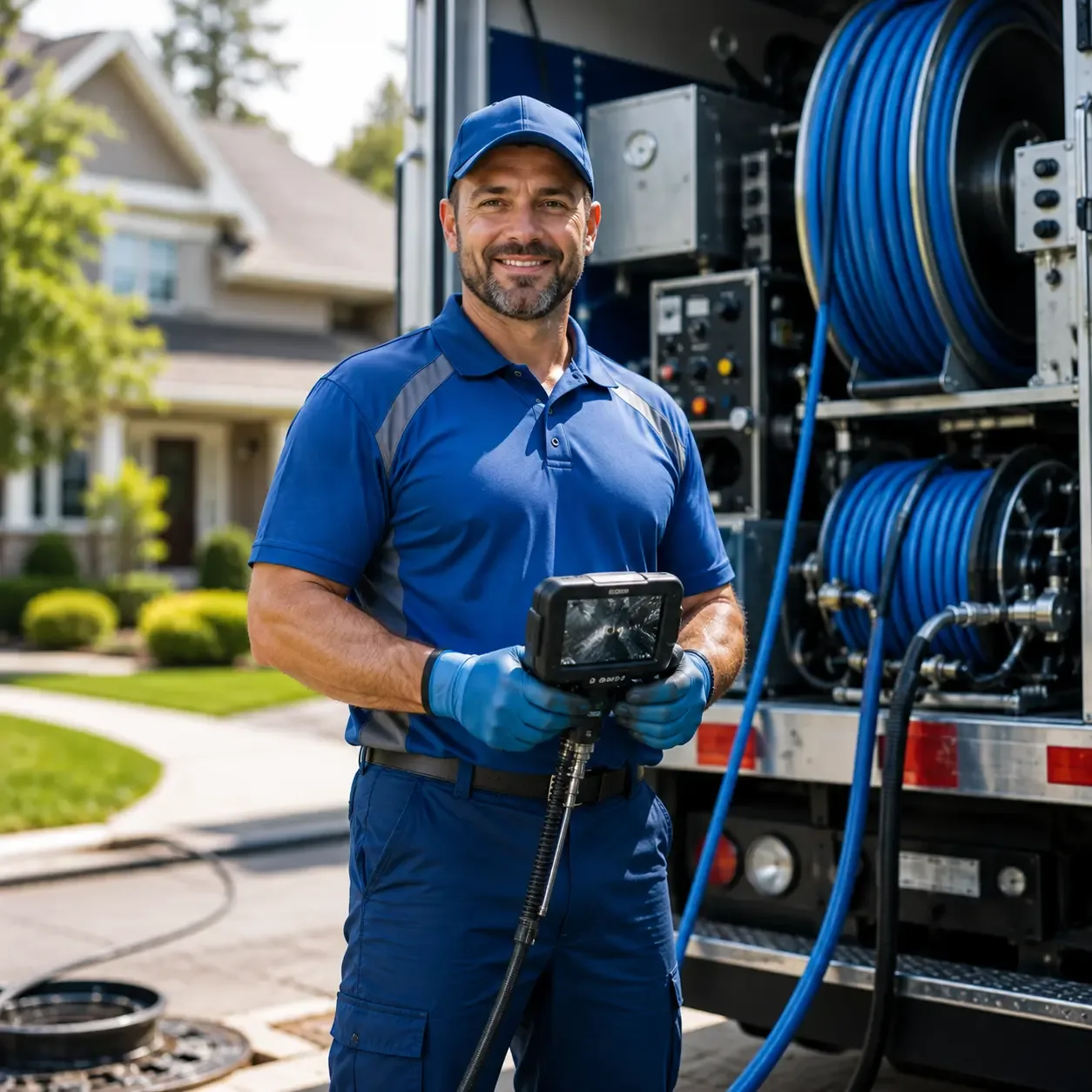 Local outdoor drain cleaning specialists in New Knoxville, OH